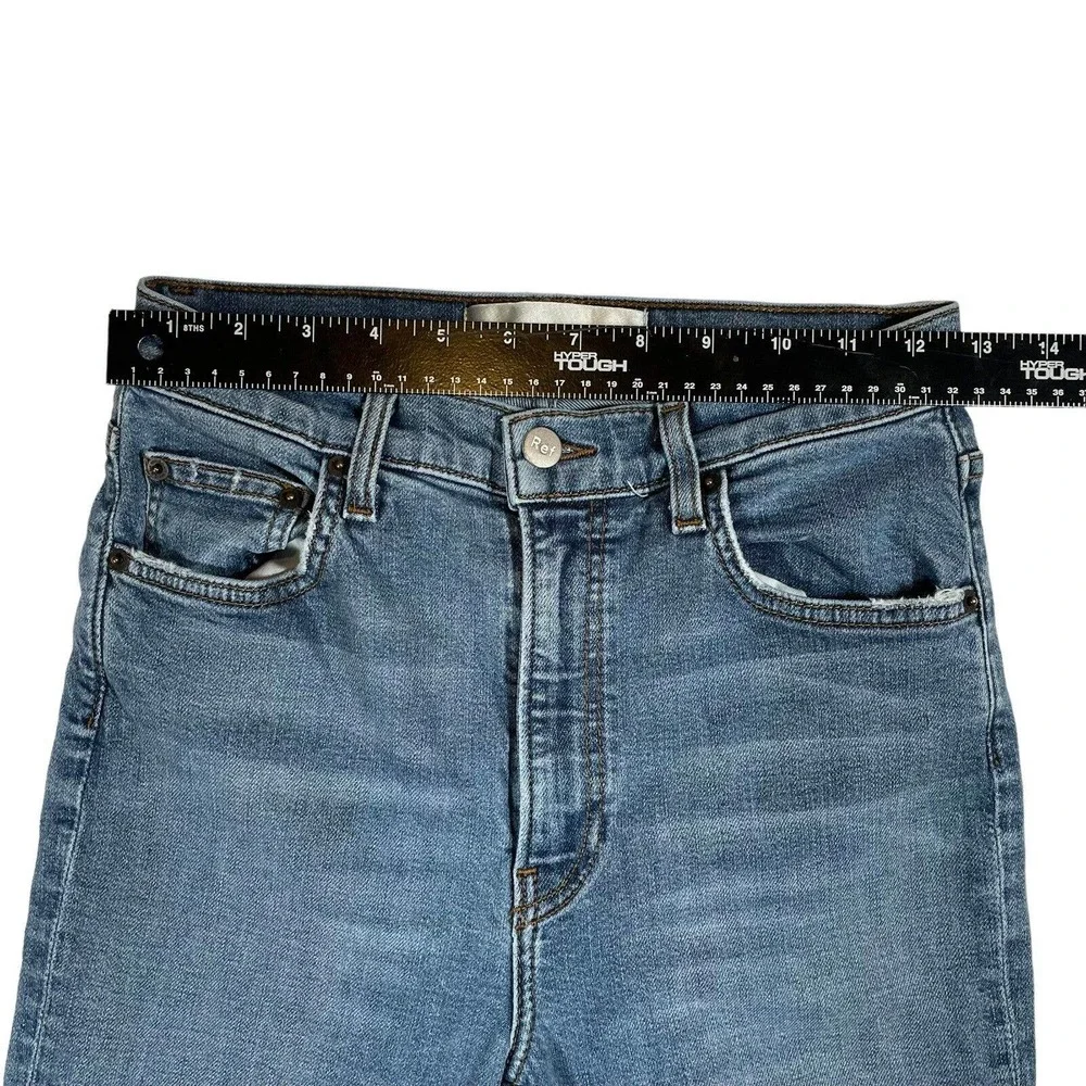 Reformation Women's High & Skinny Denim Jeans in Rhine Blue‎ Size 27